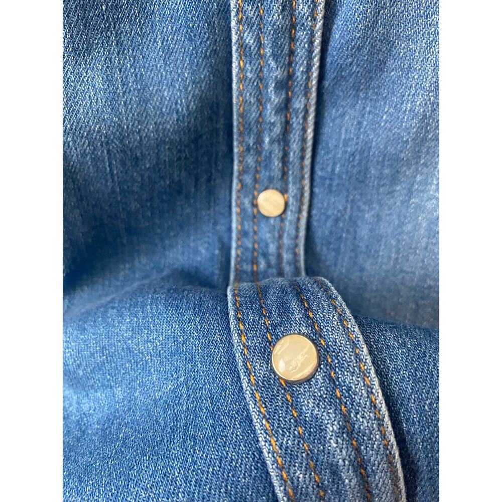 ZAGID & VOLTAIRE TARO DENIM BUTTON UP SIZE XS - Picture 8 of 10